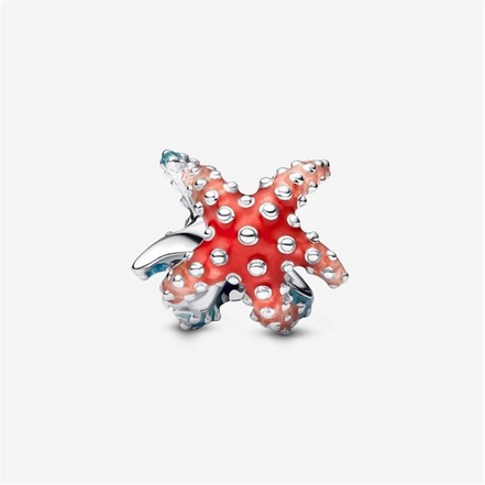 Pandora Moments  Colorful Starfish Mini Charm