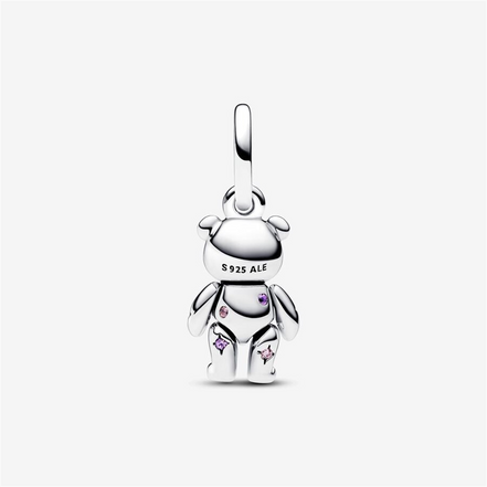 Pandora Moments Movable Teddy Bear Dangle Charm