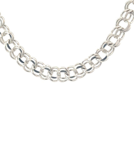 14K White Gold 7-Inch Bracelet