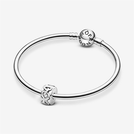 Pandora Moments Knotted Hearts Clip Charm