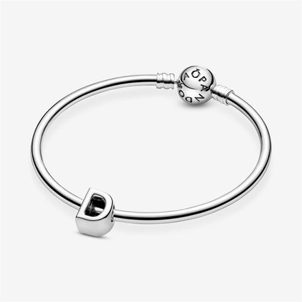 Pandora Moments Letter D Alphabet Charm
