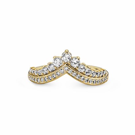 Pandora Timeless Wish Tiara Ring Size 8
