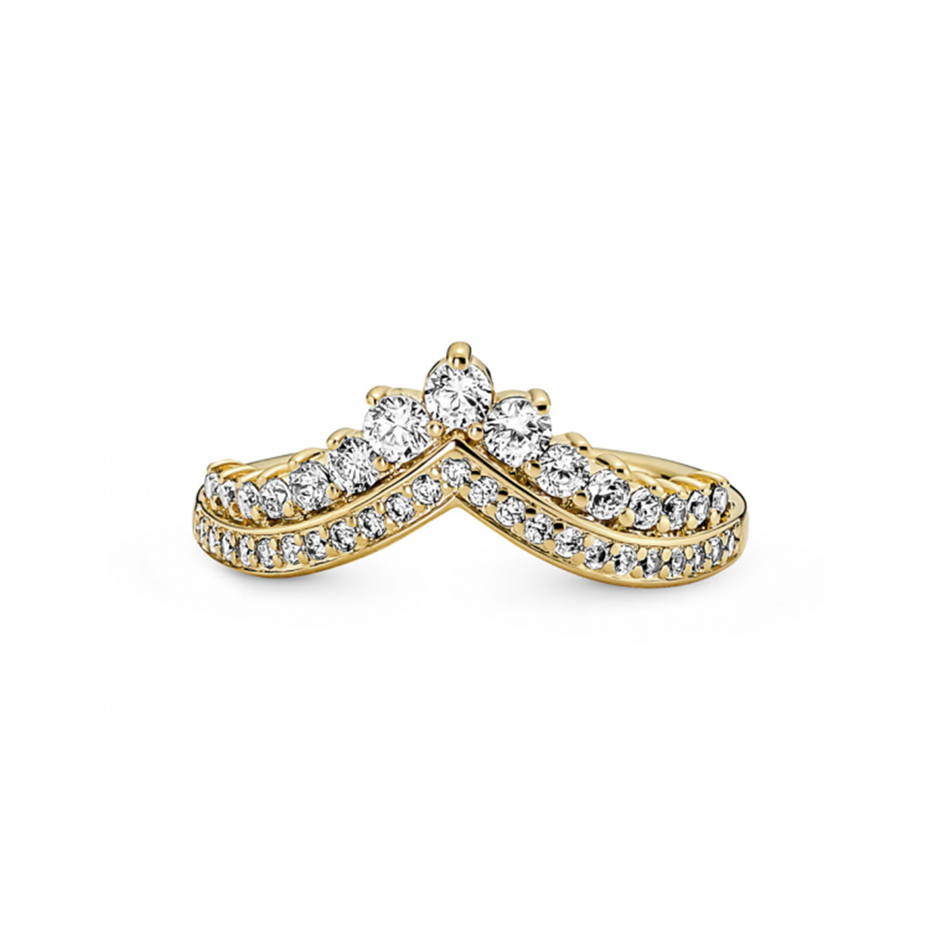 Pandora Timeless Wish Tiara Ring Size 8