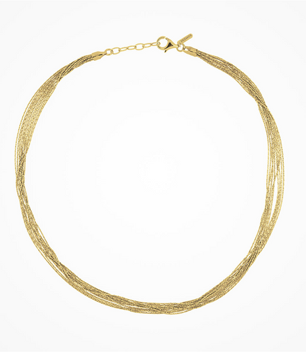 Desmos 18K Gold Plated Spark Necklace