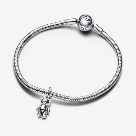 Pandora Moments Movable Teddy Bear Dangle Charm