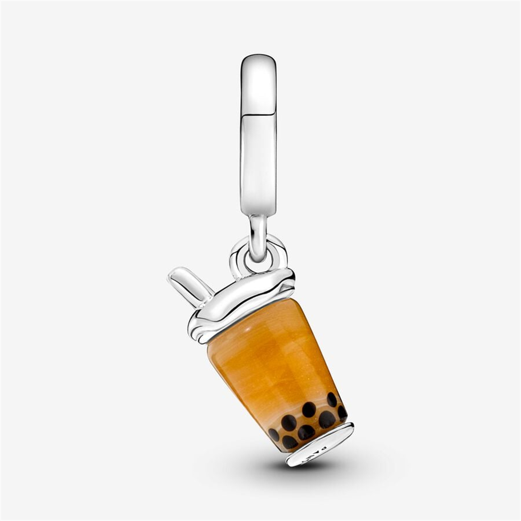 Pandora Moments Murano Glass Bubble Tea Dangle Charm