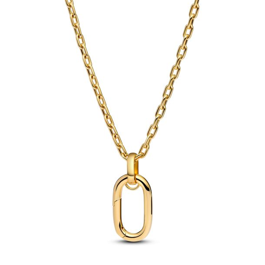Pandora ME Openable Large Link Gold-Plated Pendant Necklace 70CM