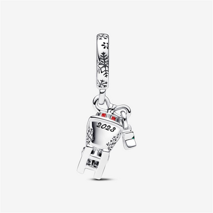 Pandora Moments Christmas Sleigh Dangle Charm