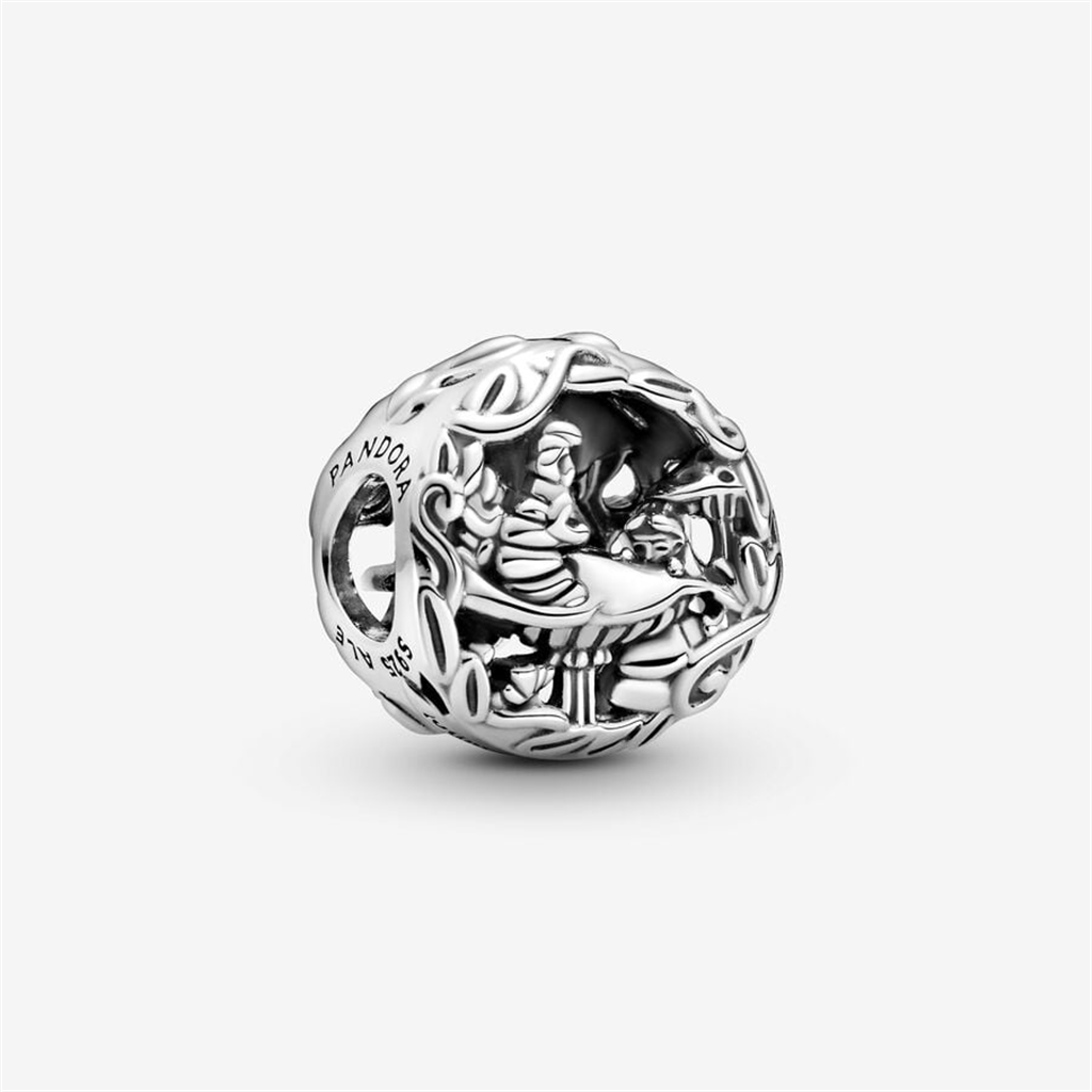 Pandora Disney Alice in Wonderland, Cheshire Cat & Absolem Caterpillar Charm
