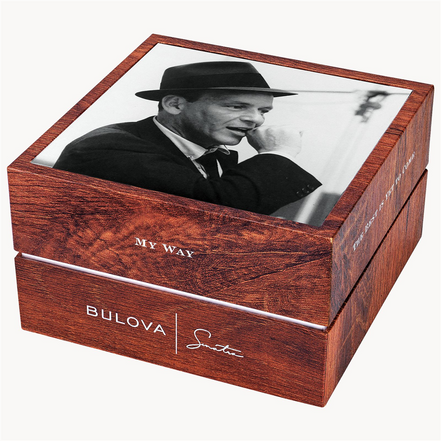 Bulova Men's Frank Sinitra "The Very THought Of You Collection" Stainless Steel Bracelet Watch