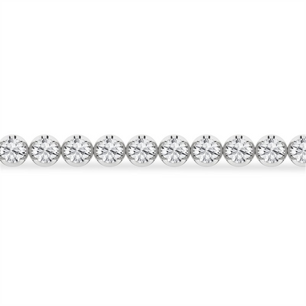 Revelation 14K White Gold 3 CTW Lab Grown Diamond Tennis Bracelet