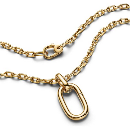 Pandora ME Openable Large Link Gold-Plated Pendant Necklace 70CM