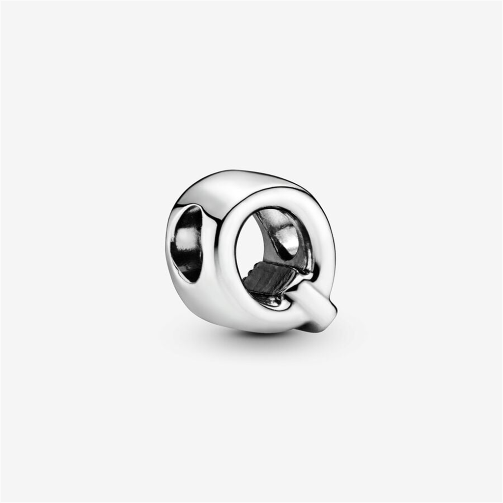 Pandora Moments Letter Q Silver Charm