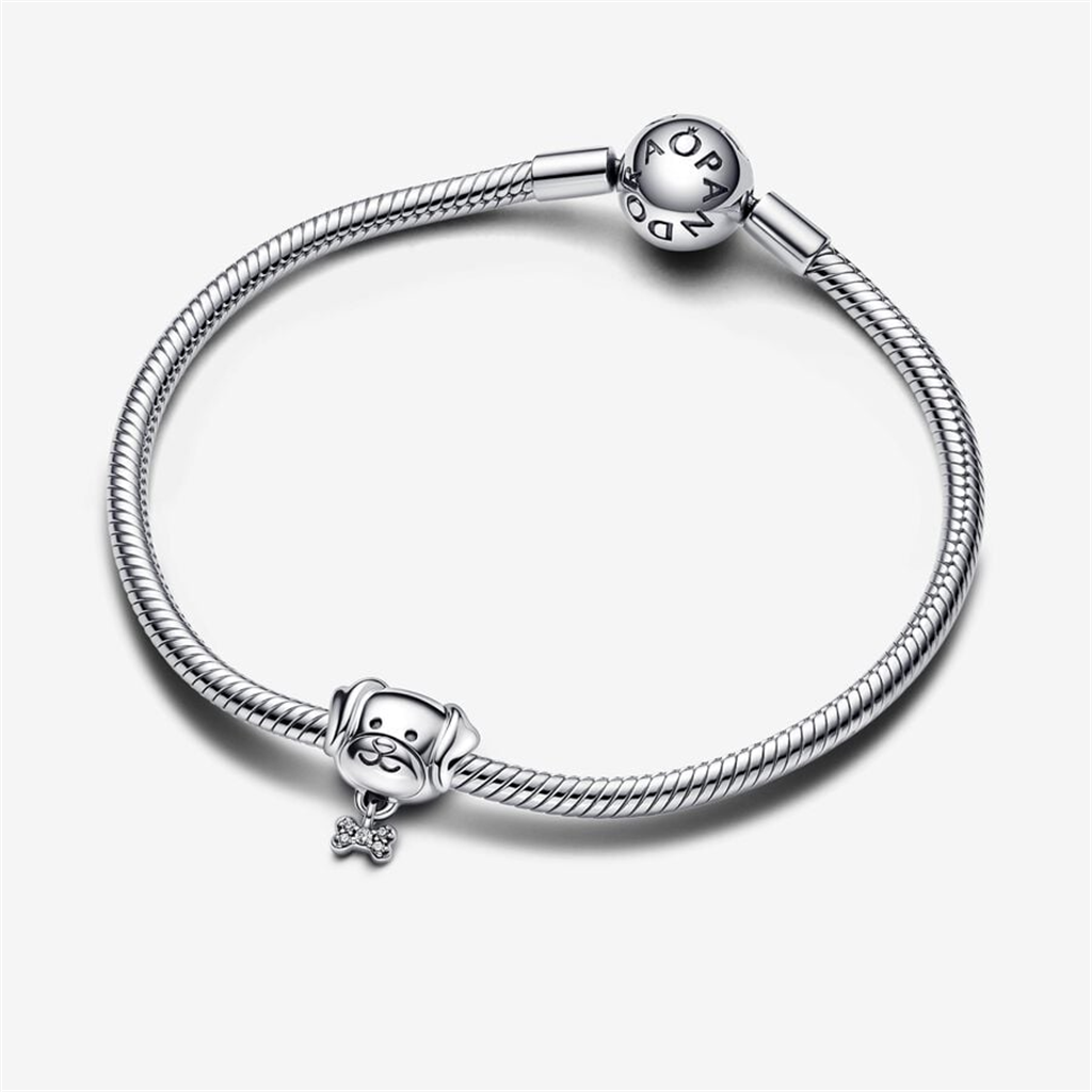 Pandora Moments Pet Dog And Bone Charm