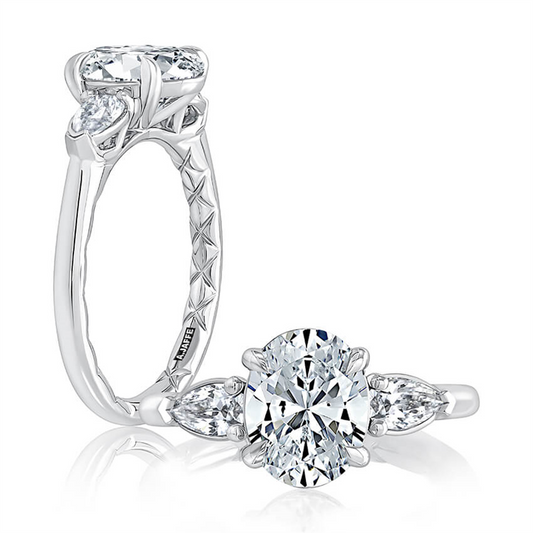 A.Jaffe Diamond Engagement Ring