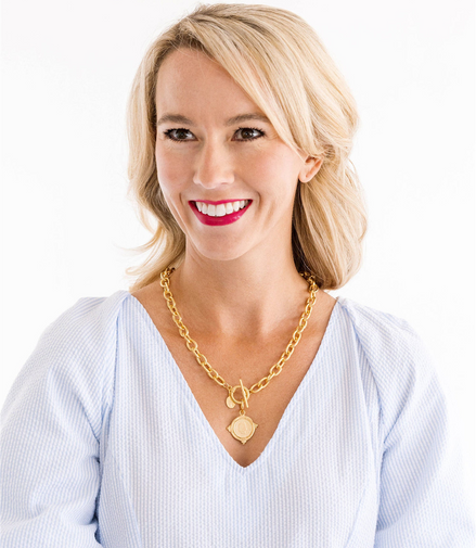 Susan Shaw Coin Toggle Necklace