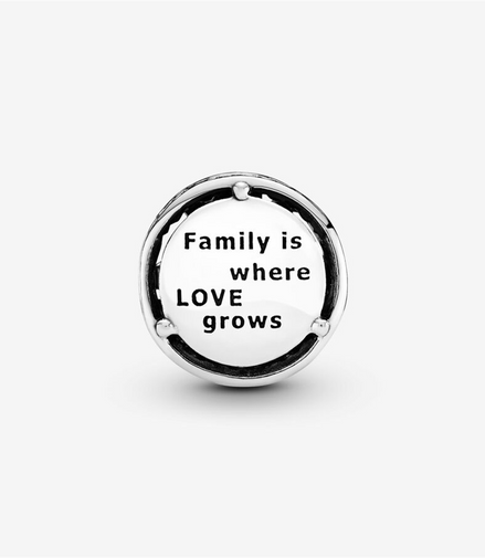 Pandora Moments Openwork Family Roots Charm