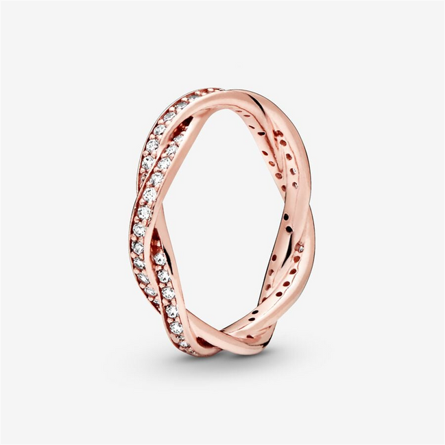 Pandora Timeless Twist of Fate Ring Size 7.5