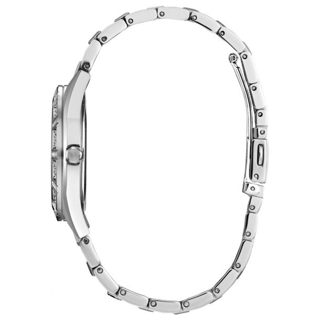 Citizen Ladies' Eco-Drive Silhouette Crystal Stainless Steel Bracelet Watch