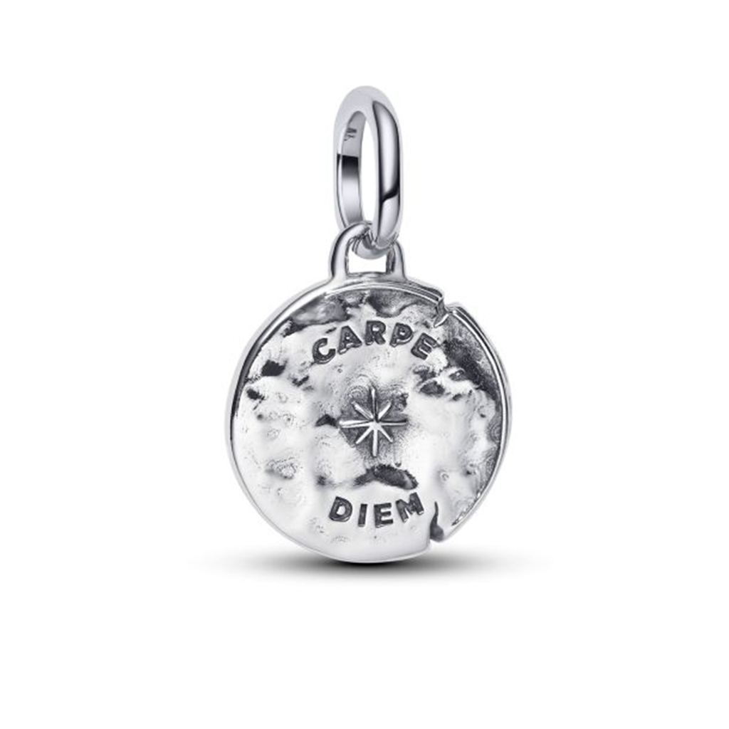 Pandora ME Skull Medallion Charm