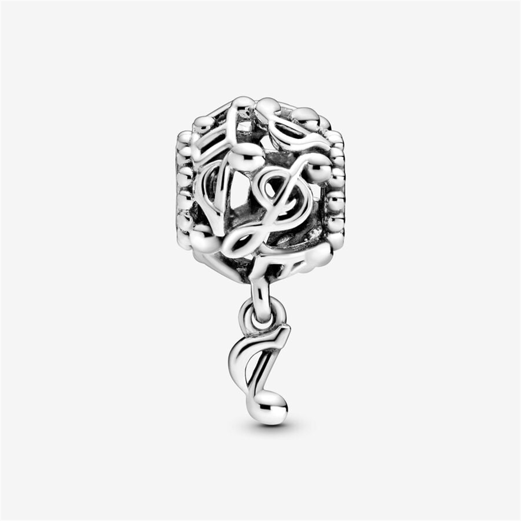 Pandora Moments Openwork Music Note Charm