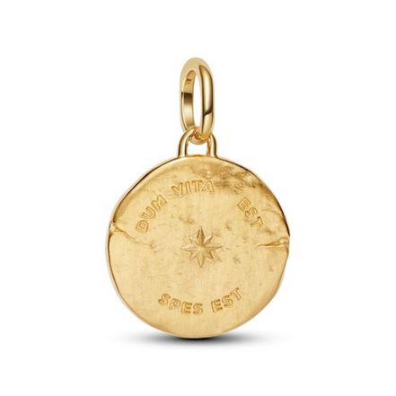 Pandora ME Swallow Gold-Plated Medallion Charm