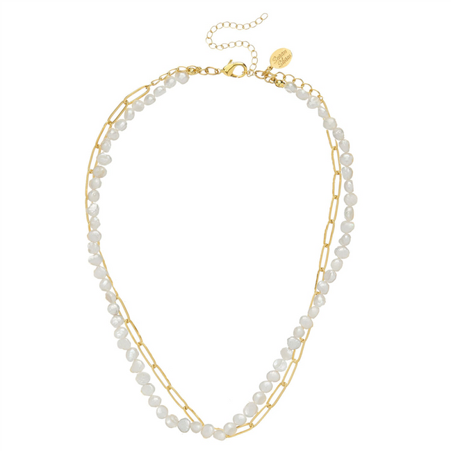Susan Shaw Piper Paperclip Necklace