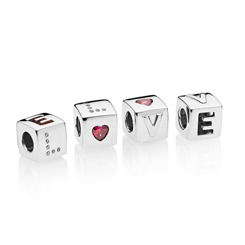 Pandora Love Dice Charm