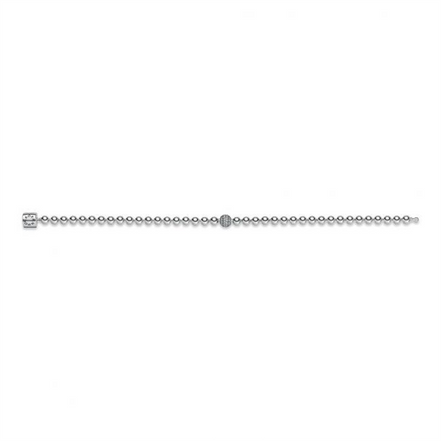 Pandora Signature Beads And Pavé Bracelet Size 21