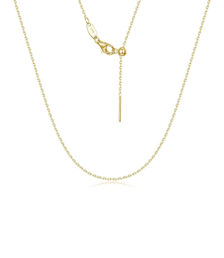 Lafonn 18" Gold Plated Venus Bolo Chain