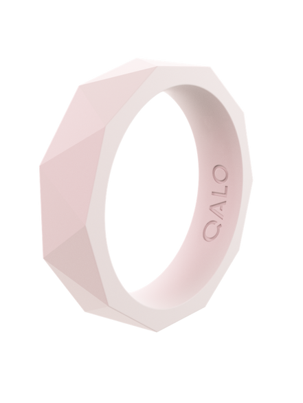 WOMEN'S BLUSH PRISM SIZE 8 SILICONE RING