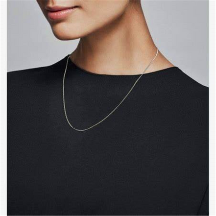 Pandora Moments Silver Curb Chain Necklace 60 cm