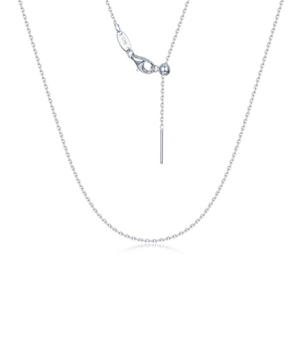 Lafonn 20" Sterling Silver Venus Bolo Chain