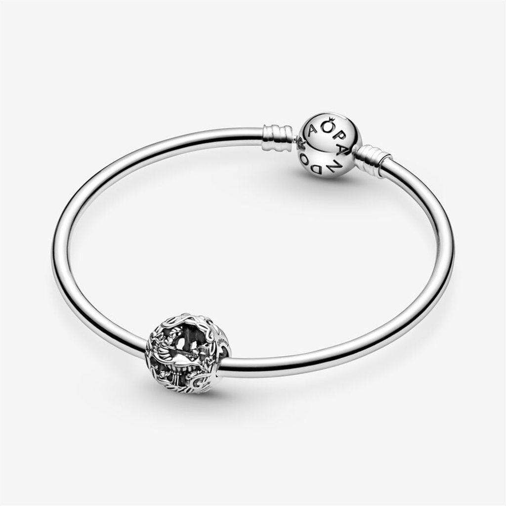 Pandora Disney Alice in Wonderland, Cheshire Cat & Absolem Caterpillar Charm