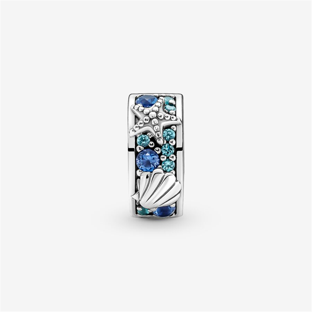 Pandora Moments Tropical Starfish & Shell Clip Charm
