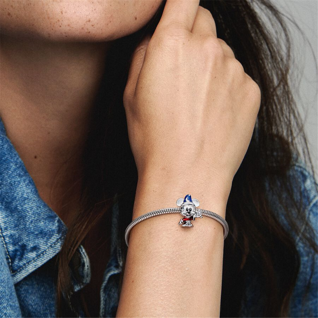 Disney Pandora "Believe In Magic" Sorcerer Apprentice Mickey Charm