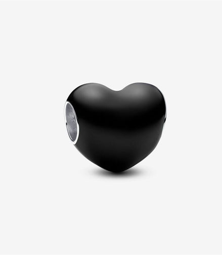 Pandora Moments Black Heart Charm