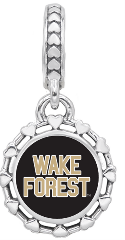 Pandora Wake Forest Demon Deacon Dangle Charm