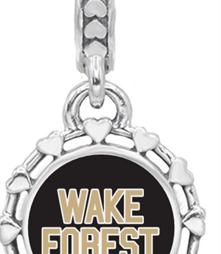 Pandora Wake Forest Demon Deacon Dangle Charm