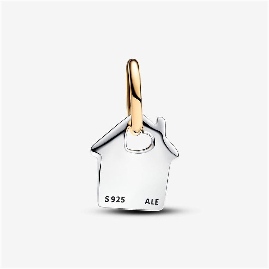 Pandora Moments Two-Tone Grandma's House Dangle Charm