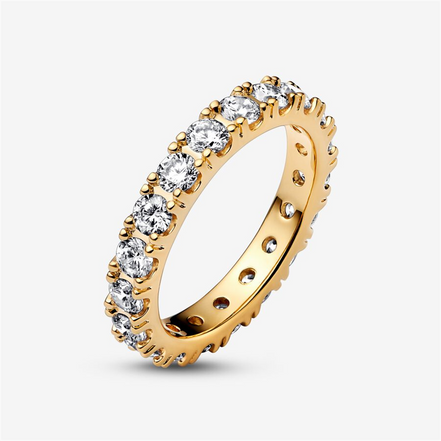 Pandora Timeless Sparkling Row Eternity Ring Size 7