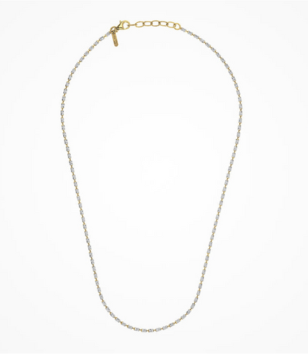 Desmos Two Tone Design Typhoon Necklace 18"