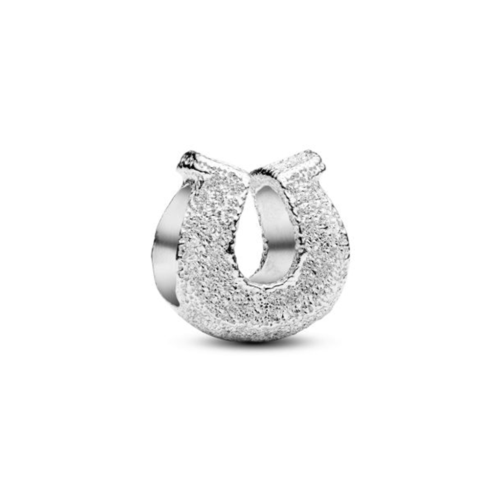 Pandora Textured Horseshoe Mini Charm