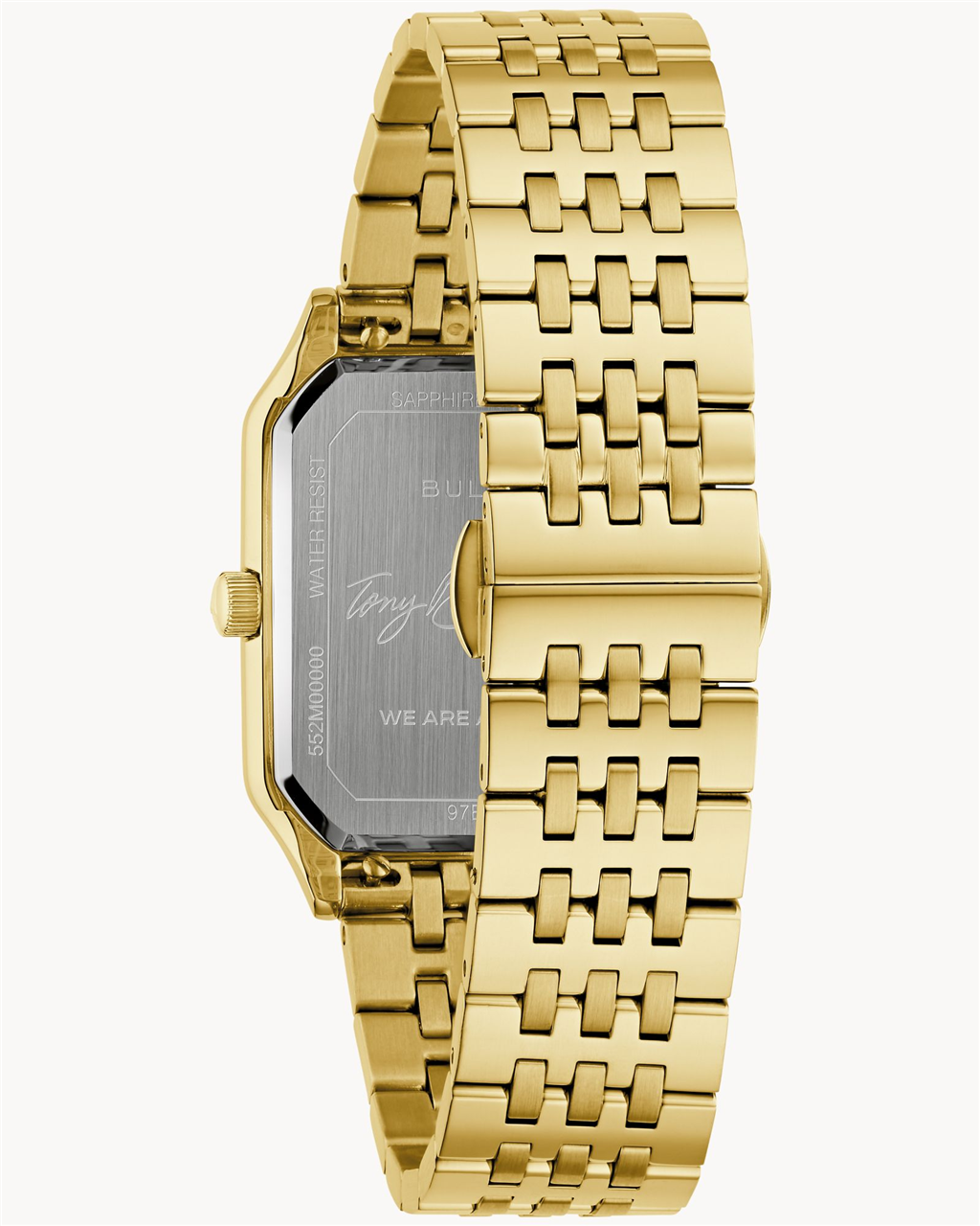 Bulova Tony Bennett “We Are All Here” Silver Dial Gold-Tone Bracelet Watch