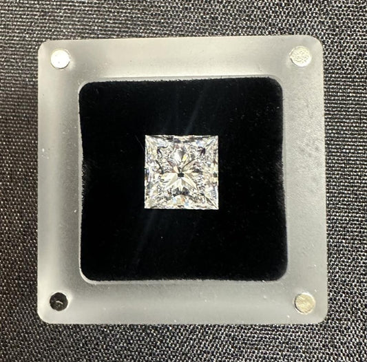 4.01 ctw Princess Lab Grown Diamond