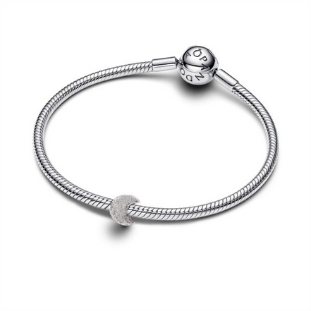 Pandora Textured Moon Mini Charm