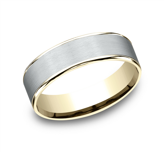 Benchmark "The Rembrandt" Mens Wedding Band