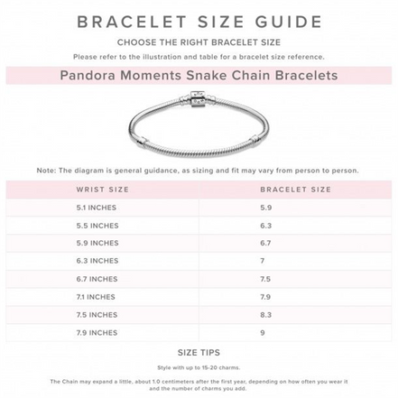 Pandora Moments Family Tree Heart Clasp Gold-Plated Snake Chain Bracelet Size 21