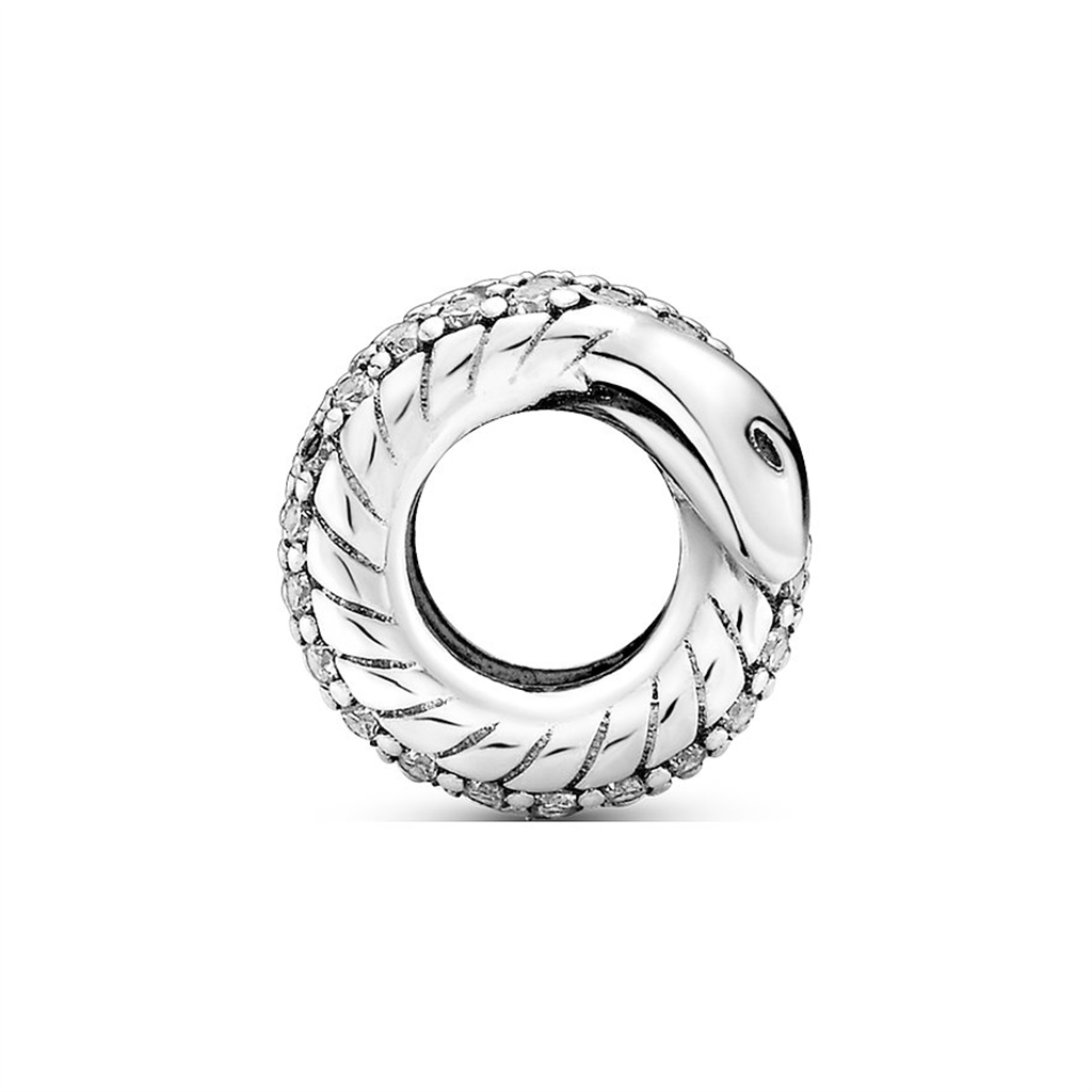 Sparkling Wrapped Snake Charm