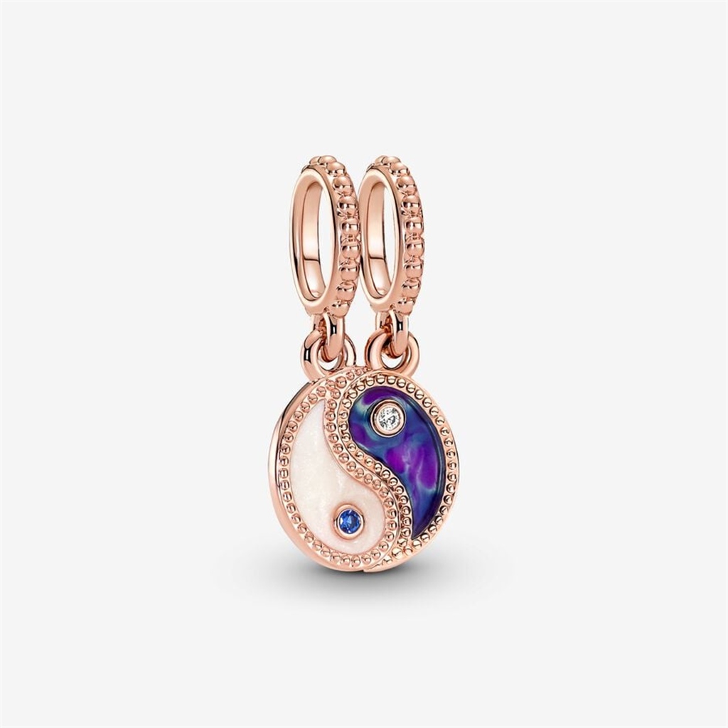 Pandora Moments Splittable Yin & Yang Sparkling Dangle Charm